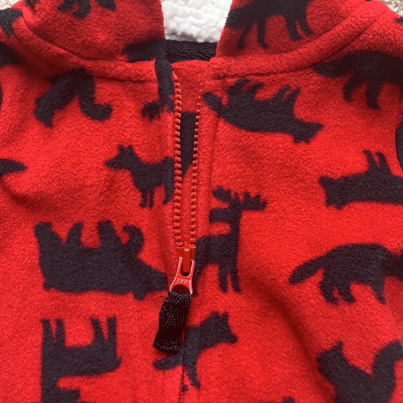 Carter’s Baby Fleece Wilderness One Piece - Picture 4 of 5